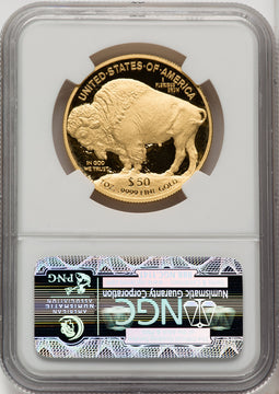 2011-W $50 One-Ounce Gold Buffalo NGC PF70 (506708034)
