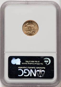 2006 $5 Tenth-Ounce Gold Eagle First Strike NGC MS70 (506711053)