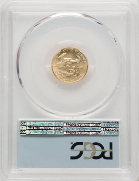 2017 $5 Gold Eagle First Day of Issue PCGS MS70