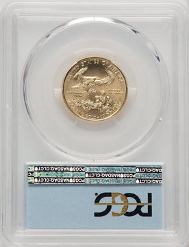 2017 $10 Quarter-Ounce Gold Eagle First Day of Issue PCGS MS70