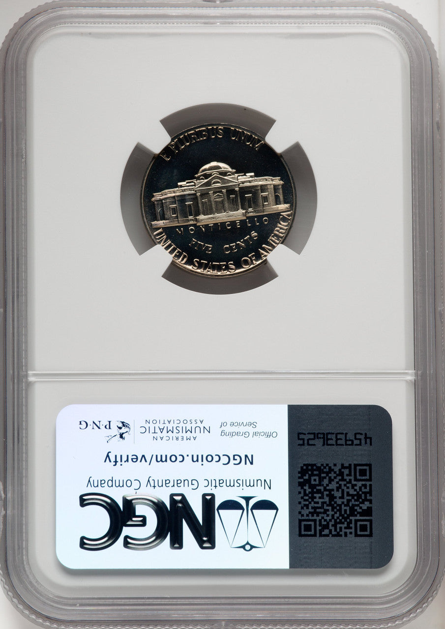 1971 5C NO S CA Proof Jefferson Nickel NGC PR69