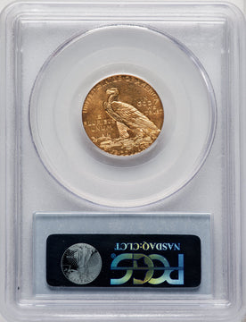 1908 $5 Indian Indian Half Eagle PCGS MS62 (505961039)