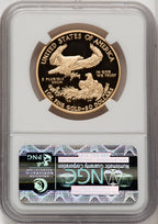 2012-W $50 One-Ounce Gold Eagle Brown Label NGC PF70 (771460001)