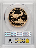 2011-W $50 One-Ounce Gold Eagle Blue Gradient PCGS PR70