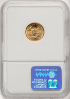 2001 $5 Tenth-Ounce Gold Eagle Brown Label NGC MS70
