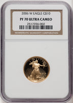 2006-W $10 Quarter-Ounce Gold Eagle NGC PF70 (506711019)