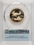 2016-W $25 Half-Ounce Gold Eagle 30th Anniversary FS Flag PCGS PR70
