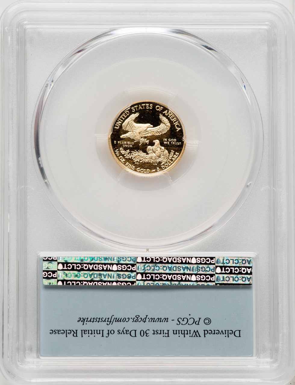 2018-W Gold American Eagle 4-Coin Set PCGS PR70