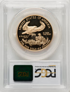 2002-W $50 One-Ounce Gold Eagle PCGS PR70