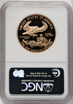 2002-W $50 One-Ounce Gold Eagle NGC PF70 (506711022)