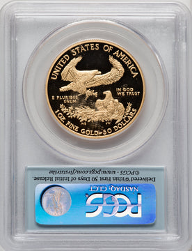 2010-W $50 One-Ounce Gold Eagle First Strike PCGS PR70 (506708062)