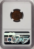 1911-S 1C BN Lincoln Cent NGC MS65