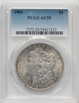 1901 Morgan Dollar PCGS AU55