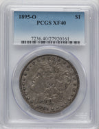 1895-O Morgan Dollar PCGS XF40