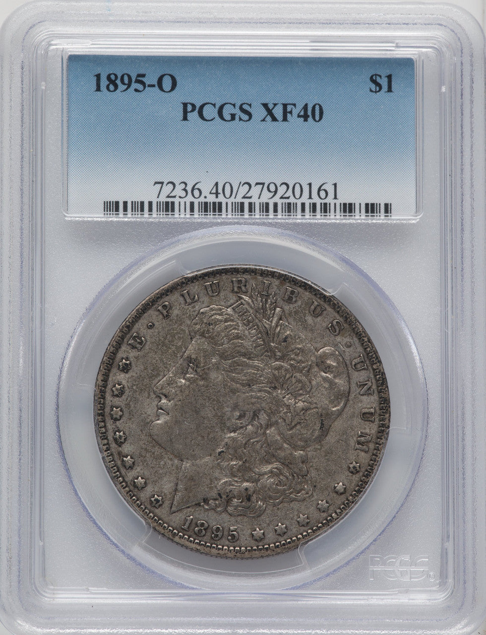 1895-O Morgan Dollar PCGS XF40