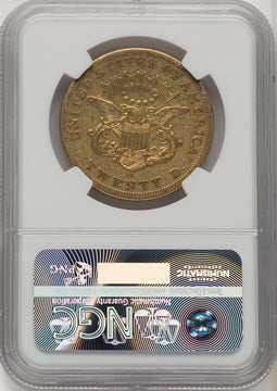 1853-O $20 Liberty Double Eagle NGC XF40