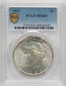 1927 Peace Dollar PCGS MS64+