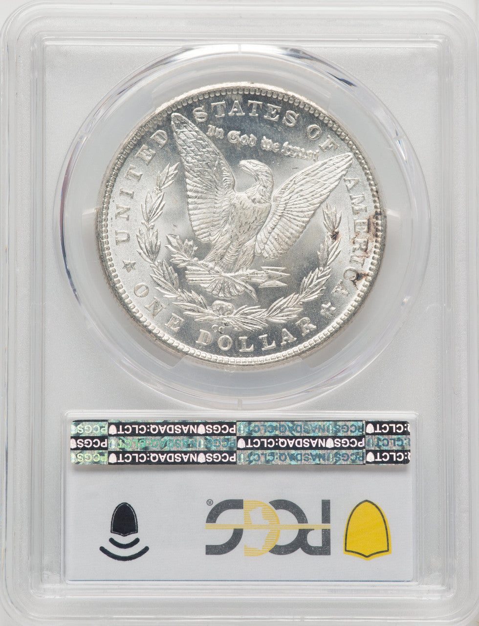 1890-CC Morgan Dollar CACG MS63