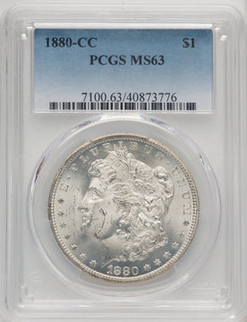 1880-CC Morgan Dollar PCGS MS63 (772023005)