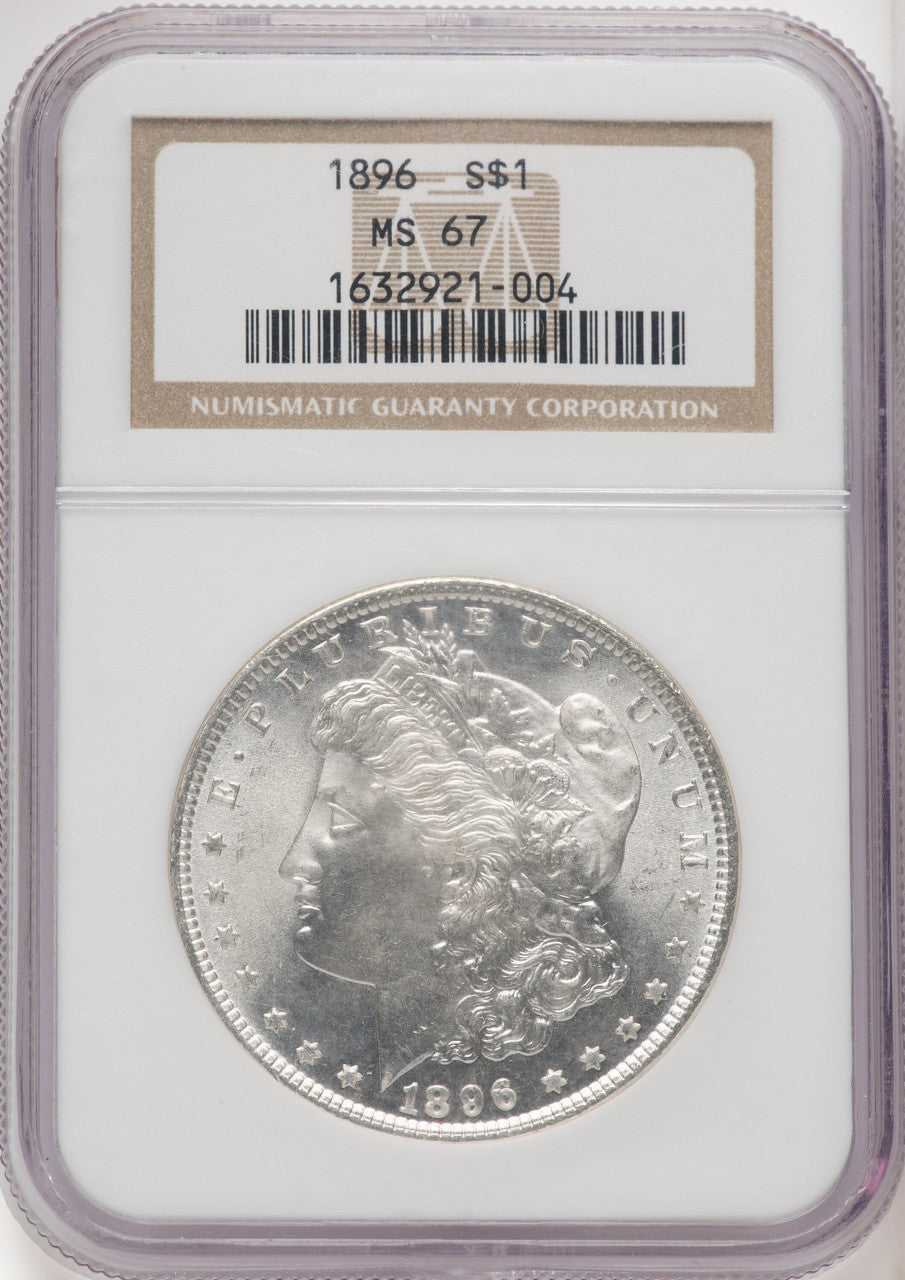 1896 Morgan Dollar NGC MS67 (772023030)