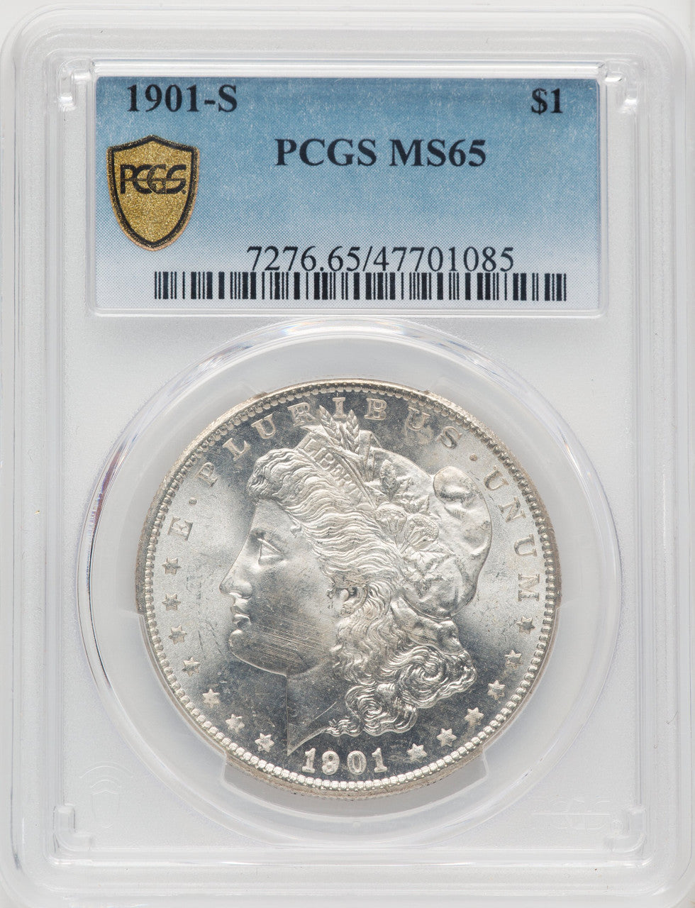1901-S Morgan Dollar PCGS MS65