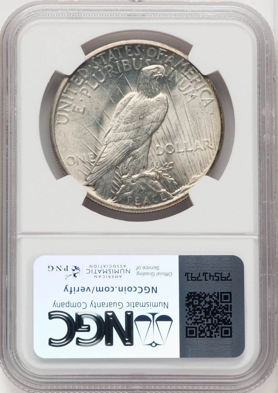 1928 Peace Dollar NGC MS62 (771340069)