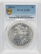 1899-S Morgan Dollar PCGS AU58
