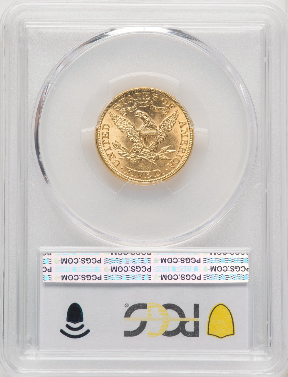 1897 $5 Liberty Half Eagle PCGS MS64