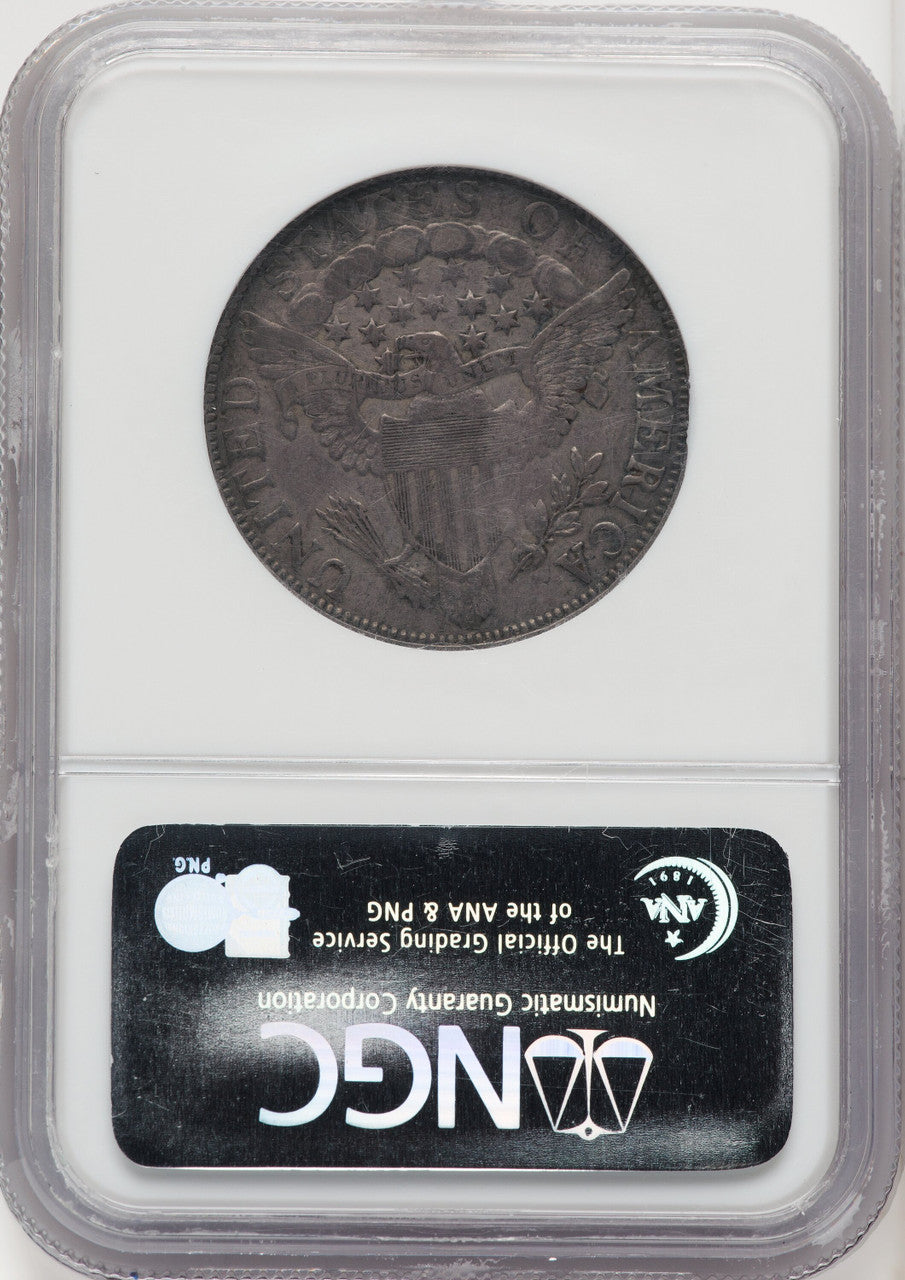 1805/4 50C O-101 Early Half Dollar NGC AU50