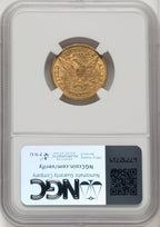 1879 $5 Liberty Half Eagle NGC MS62