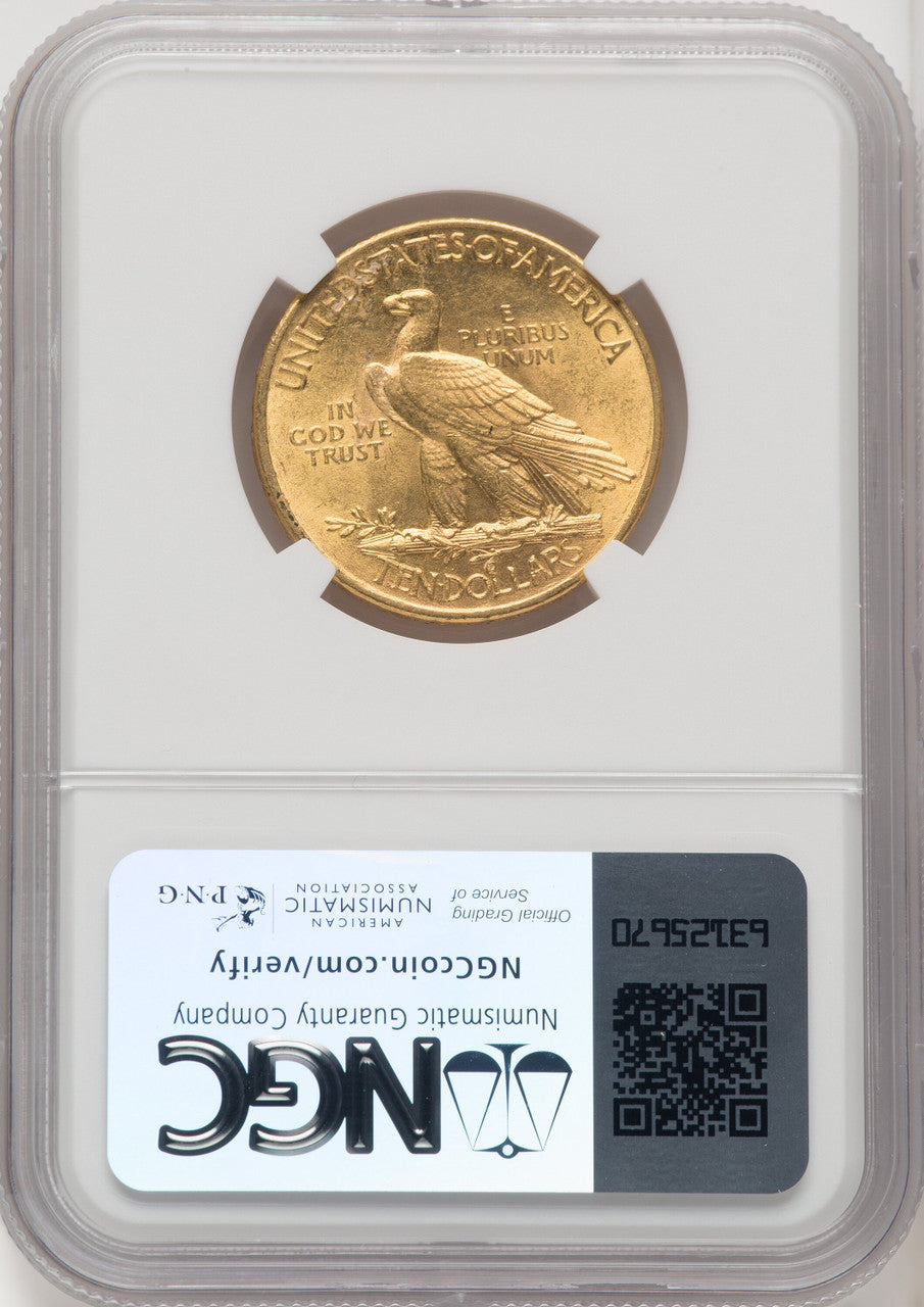 1915 $10 Indian Eagle NGC MS62 (572165022)