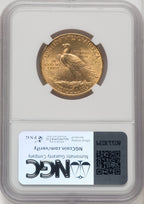 1908 $10 MOTTO Indian Eagle NGC MS63 (177142625)