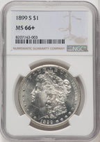 1899-S Morgan Dollar NGC MS66+