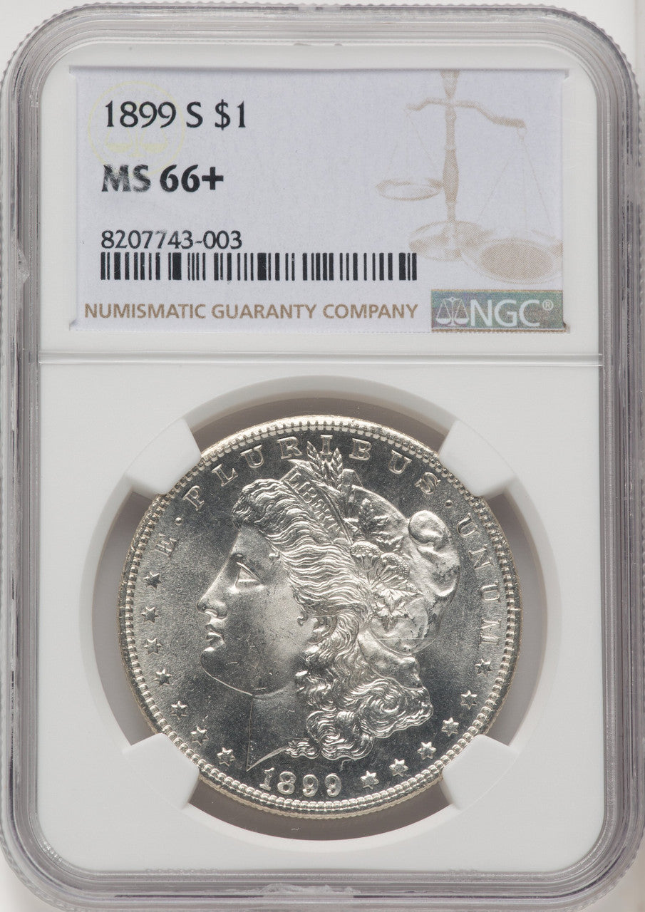 1899-S Morgan Dollar NGC MS66+