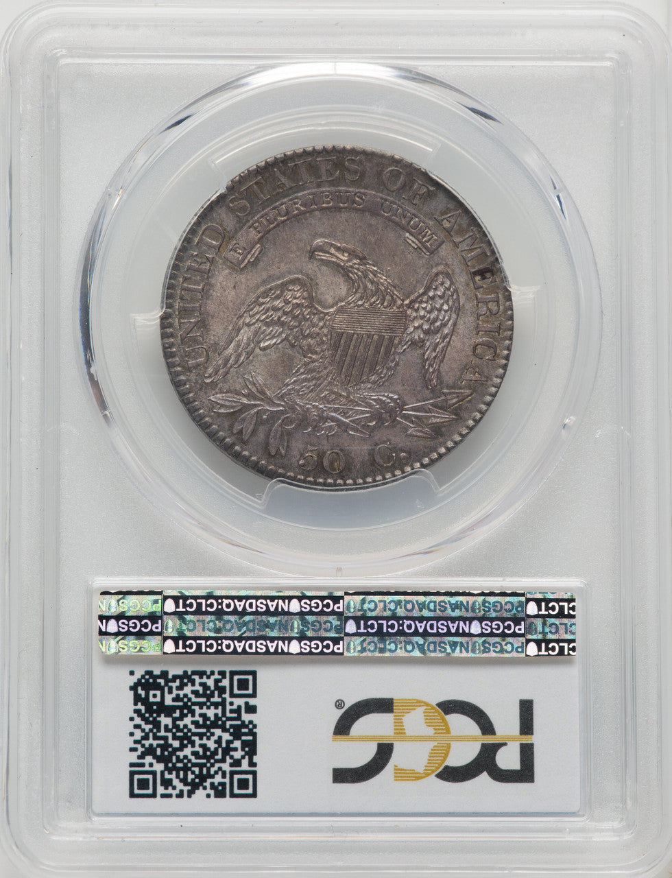 1819 50C CAC Bust Half Dollar PCGS MS64