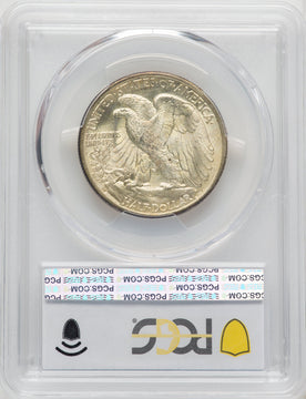 1935-D 50C Walking Liberty Half Dollar PCGS MS66 (506677001)