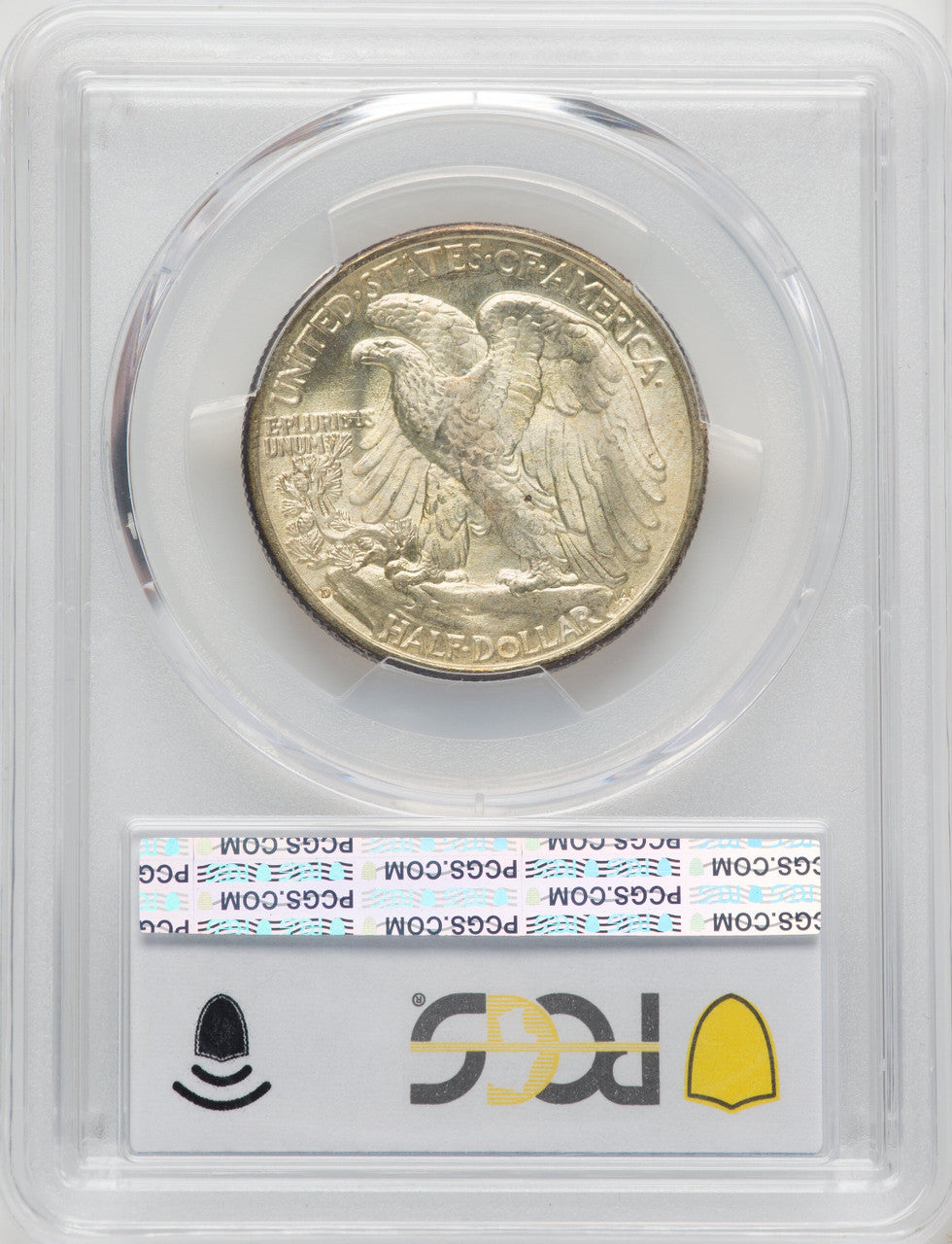 1935-D 50C Walking Liberty Half Dollar PCGS MS66 (506677001)