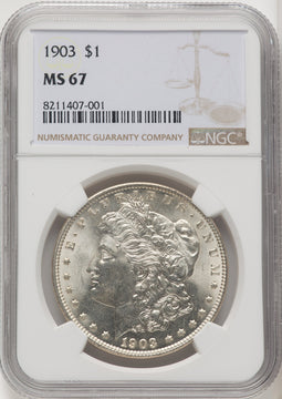 1903 Morgan Dollar NGC MS67 (771089018)