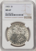 1903 Morgan Dollar NGC MS67 (771089018)