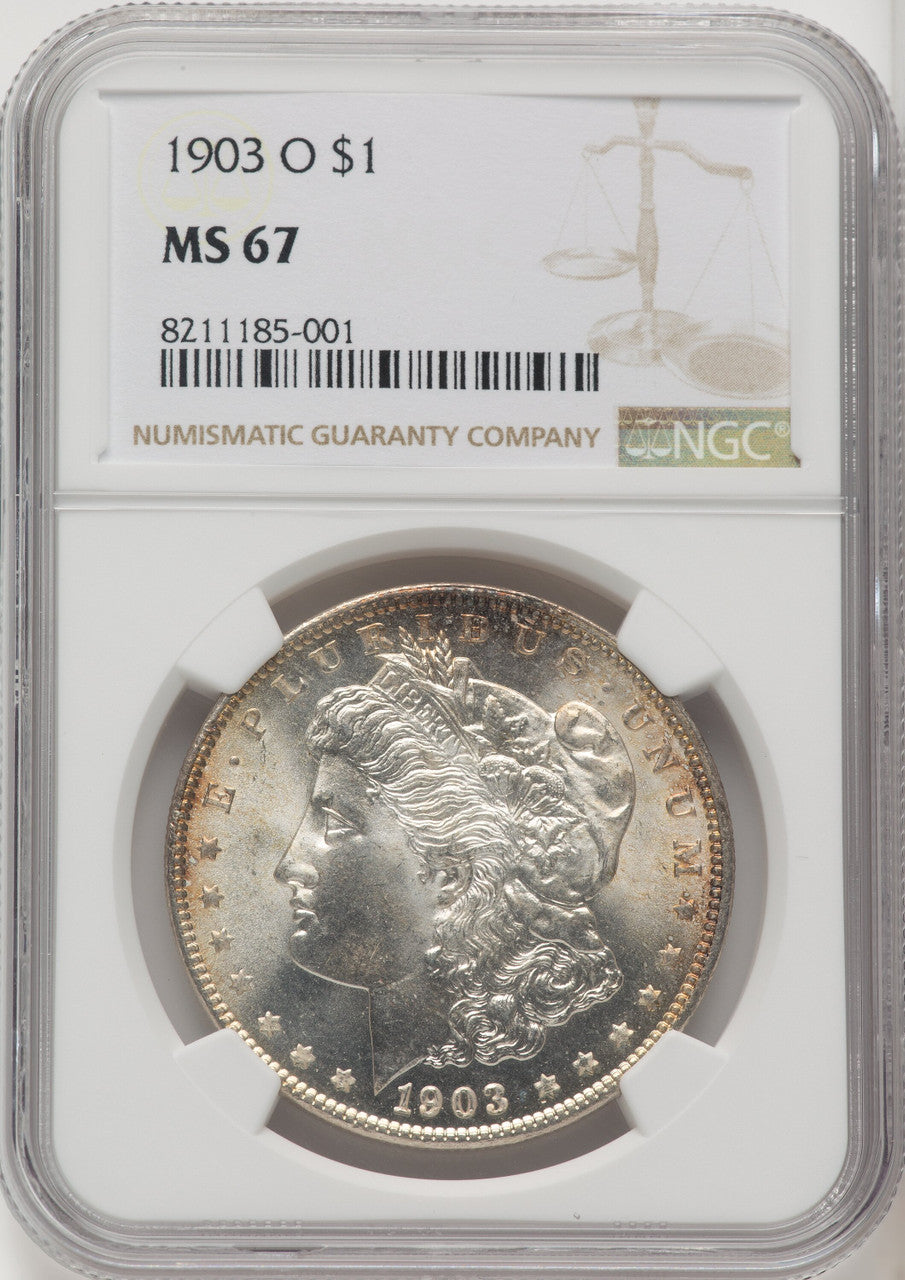 1903-O Morgan Dollar NGC MS67