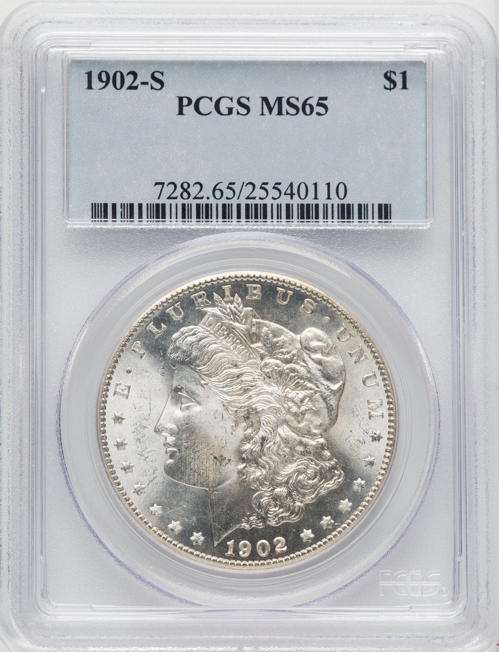 1902-S Morgan Dollar PCGS MS65