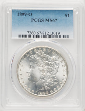 1899-O Morgan Dollar PCGS MS67