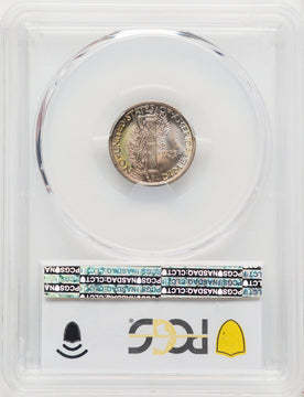 1923 10C FB CAC Mercury Dime PCGS MS67+