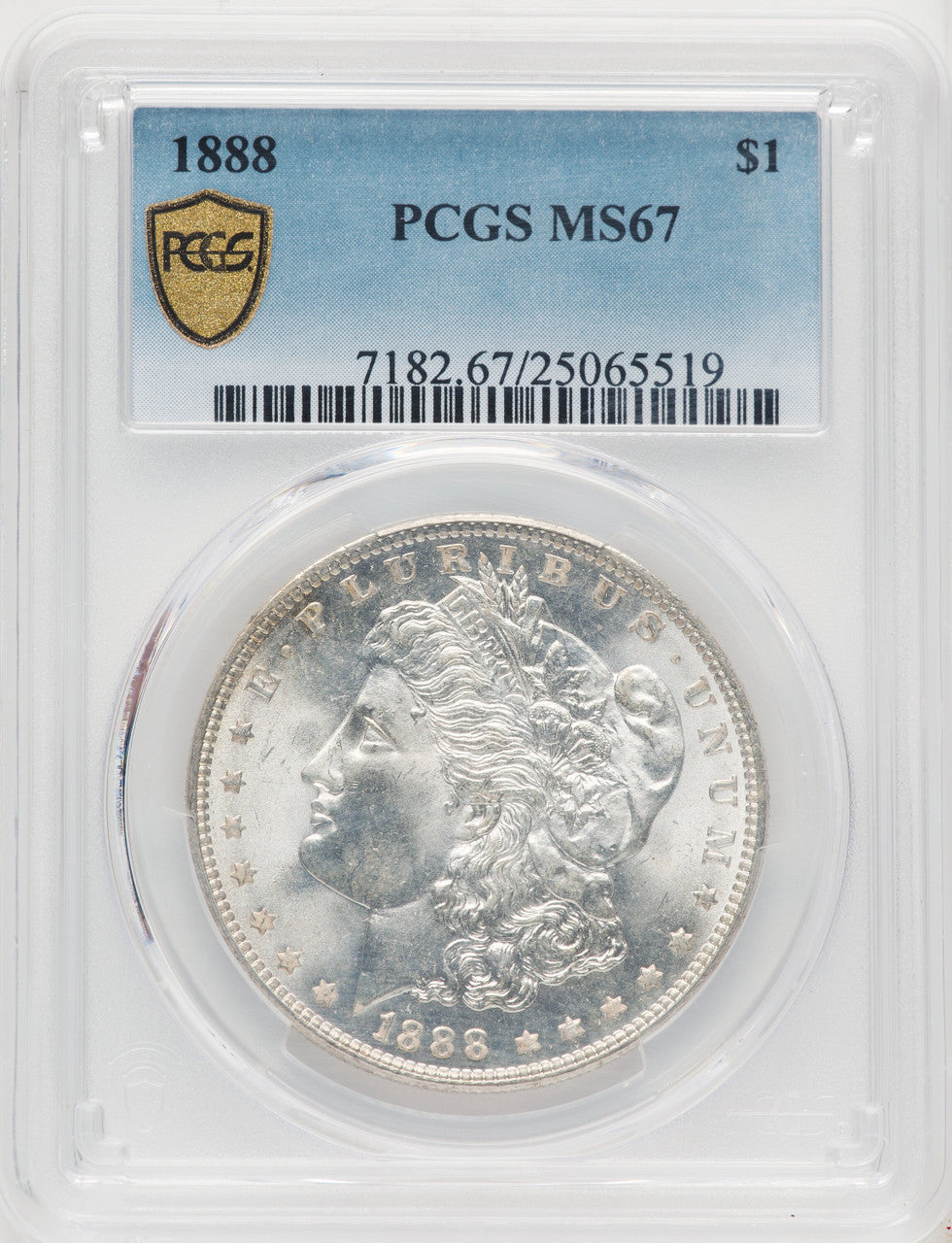 1888 Morgan Dollar PCGS MS67