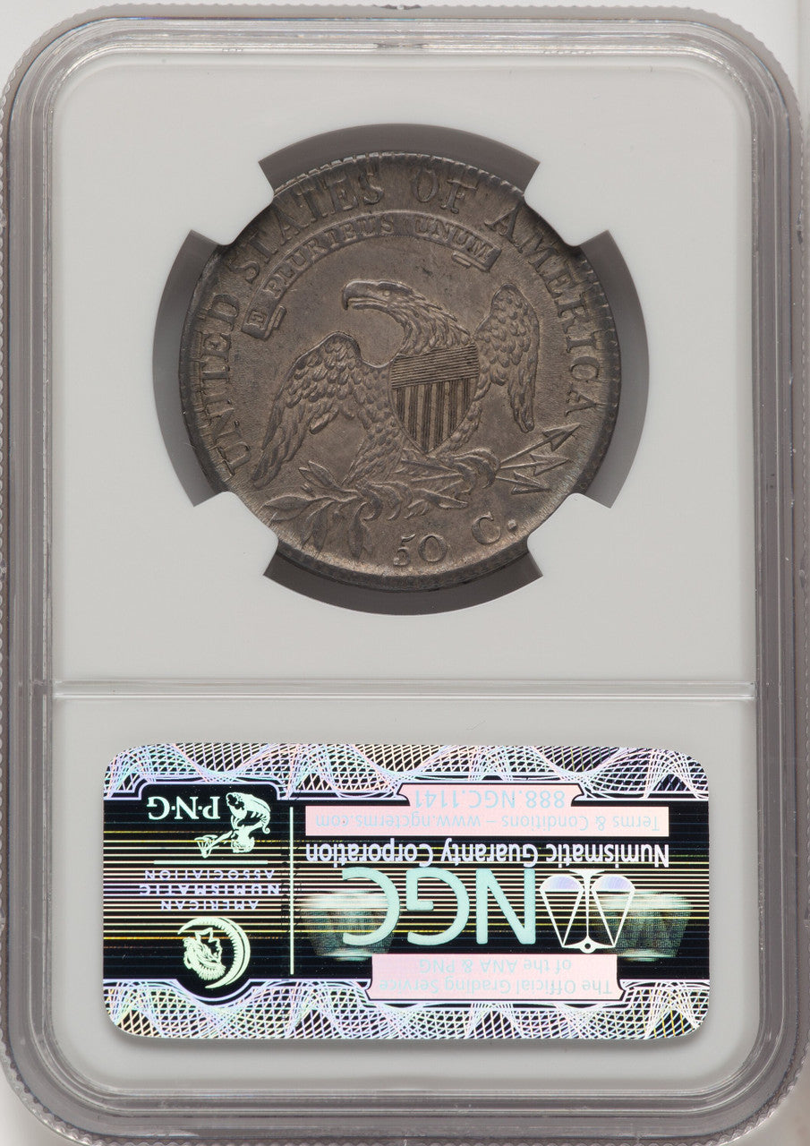 1812/1 50C Small 8 O-102a Bust Half Dollar NGC MS62