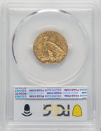 1908 $5 Indian Indian Half Eagle PCGS MS63 (771310021)