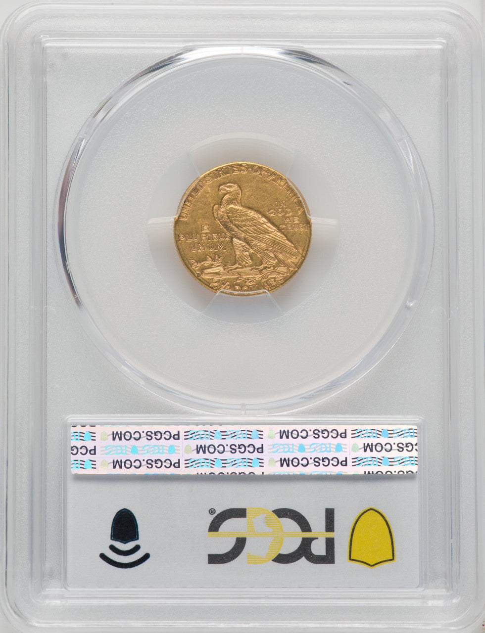 1914-D $2.50 Indian Quarter Eagle PCGS AU58 (771310006)