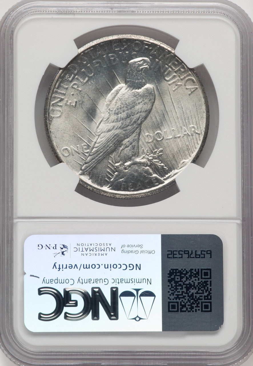 1927 Peace Dollar NGC MS65 (771277009)