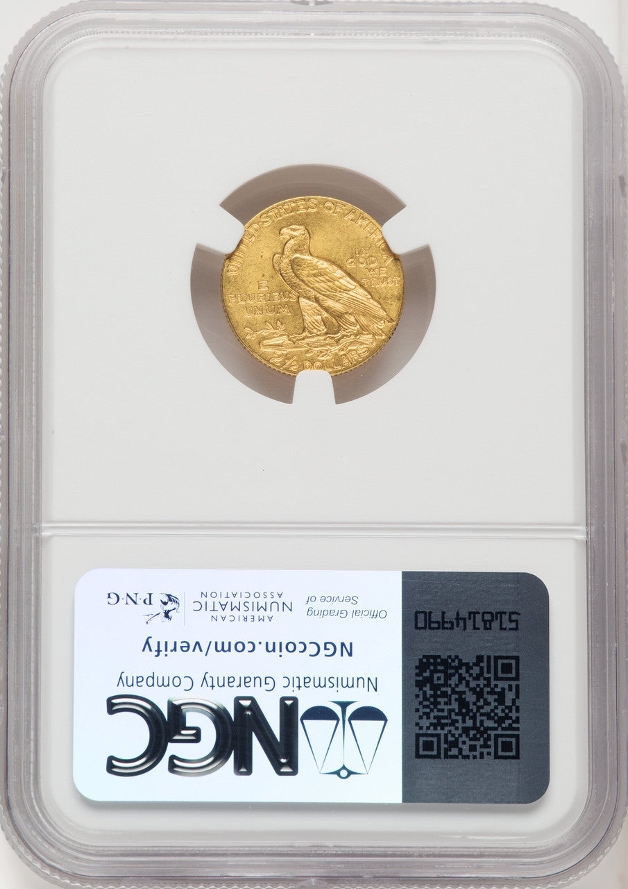 1908 $2.50 CACG Plus Indian Quarter Eagle CACG MS63+