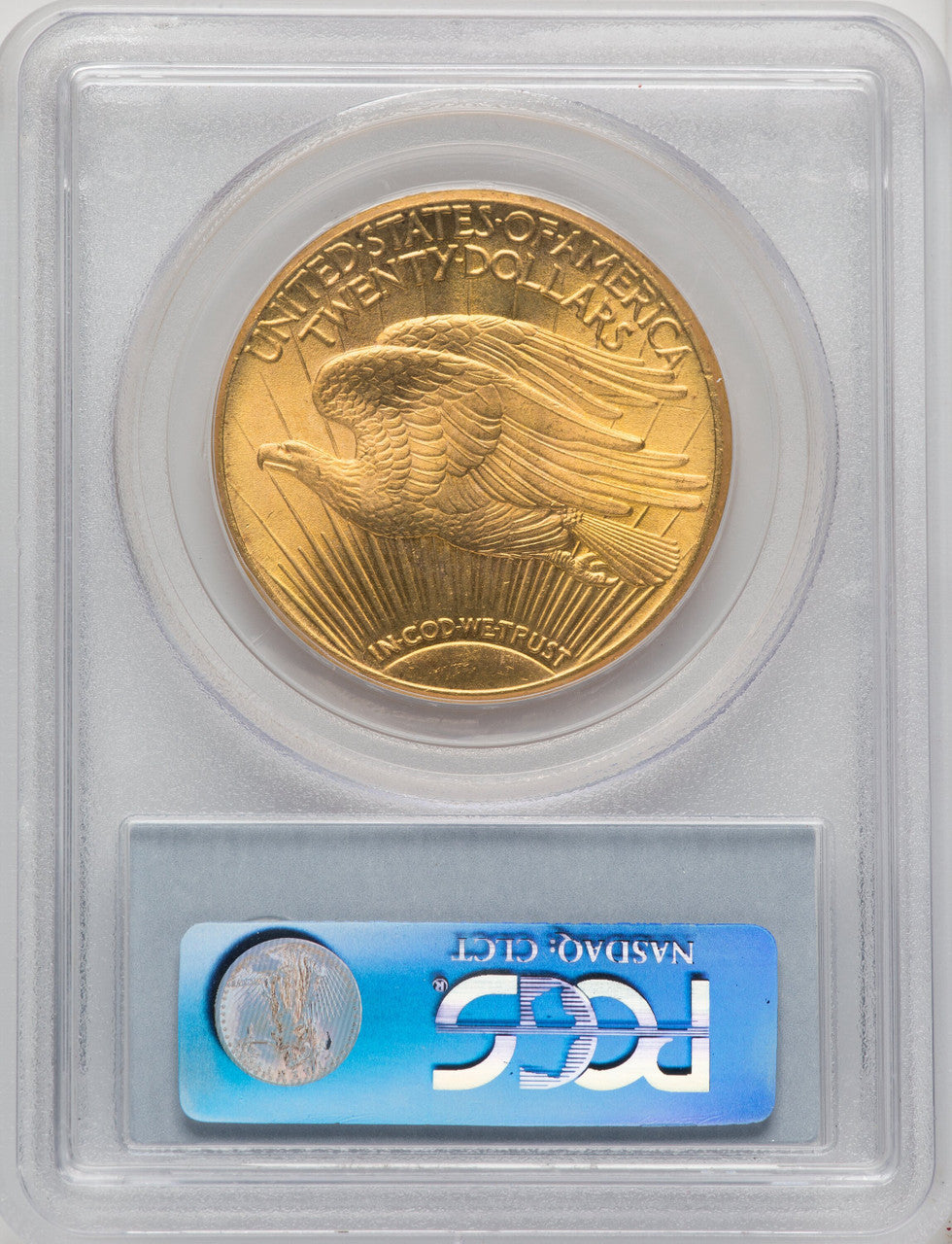 1908-S $20 Saint-Gaudens Double Eagle PCGS MS66 (772091001)